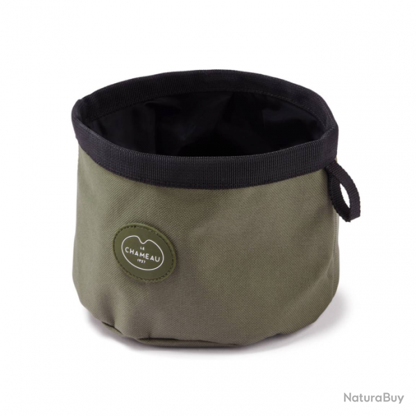 Gamelle portable Le Chameau pour chien - Vert Chameau