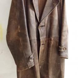 Veste Trois-quarts en cuir de confection civile WW2