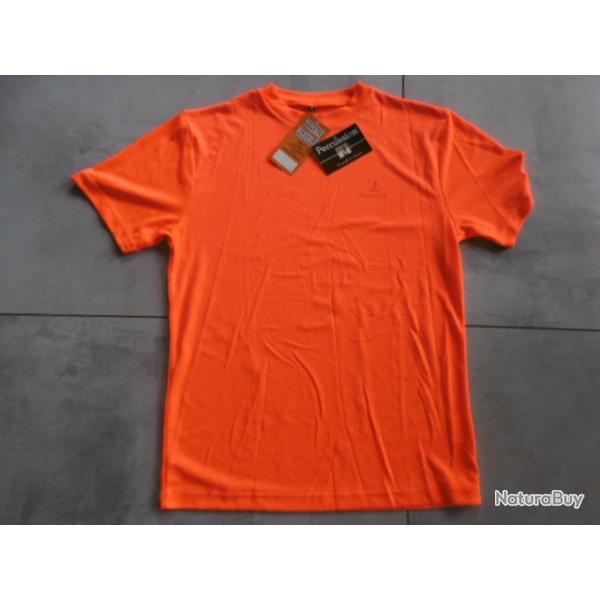 TEE SHIRT  ORANGE FLUO