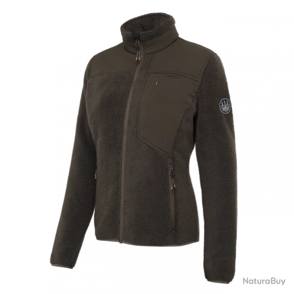 Veste pour femme Beretta Halifax Sherpa - Marron / S