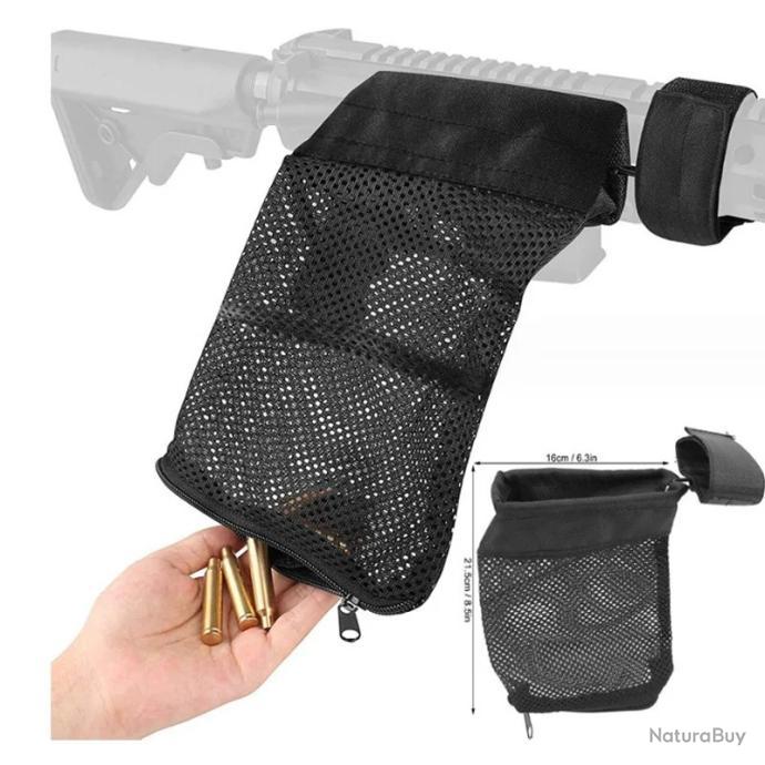Sacoche à Munitions Pliable – Étui à Cartouches Nylon Pour Chasse Et Tir Sportif