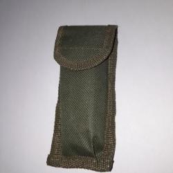 Etui couteau pliant  (nylon kaki).