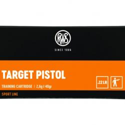 RWS TARGET PISTOL 22LR X50