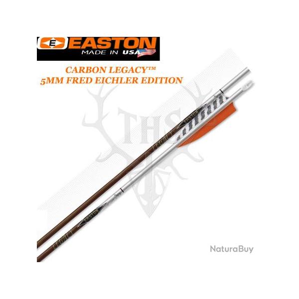 Easton Carbon Legacy 5mm - Flches Traditionnelles Imitation Bois Fred Eichler Edition 400 Flches C