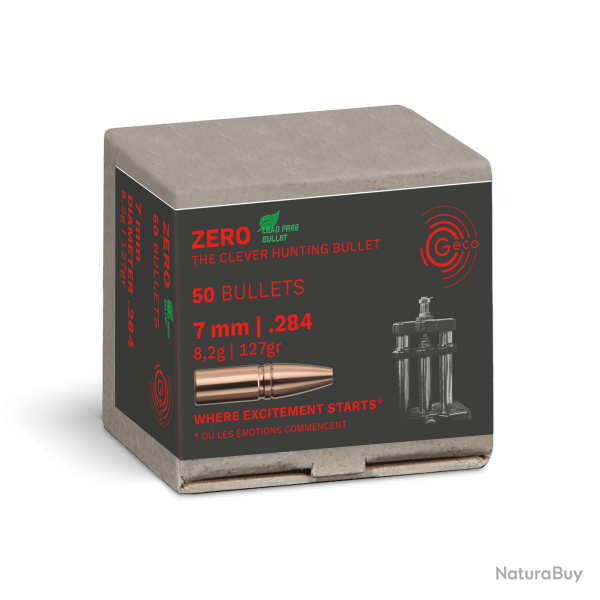 Ogives Geco Zero - 7 mm - Par 1