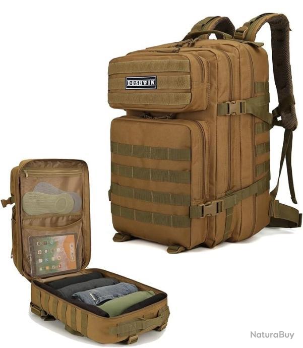 Sac à Dos Tactique Militaire - Randonnée/Sport/Sécurité - Neuf