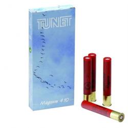 Déstockage ! - Cartouches Tunet Magnum 20g plomb n°5 - Cal. 410 x10 boites