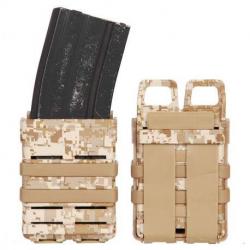 Porte Chargeur FastMag M4 (x2) (101 inc) Desert 3Tons