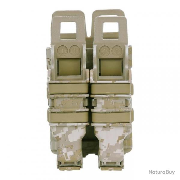 Porte Chargeur FastMag M4 & Pistolet (x2) (101 inc) Dsert