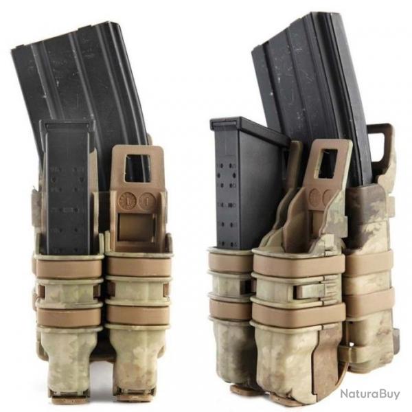 Porte Chargeur FastMag M4 & Pistolet (x2) (101 inc) A-Tacs