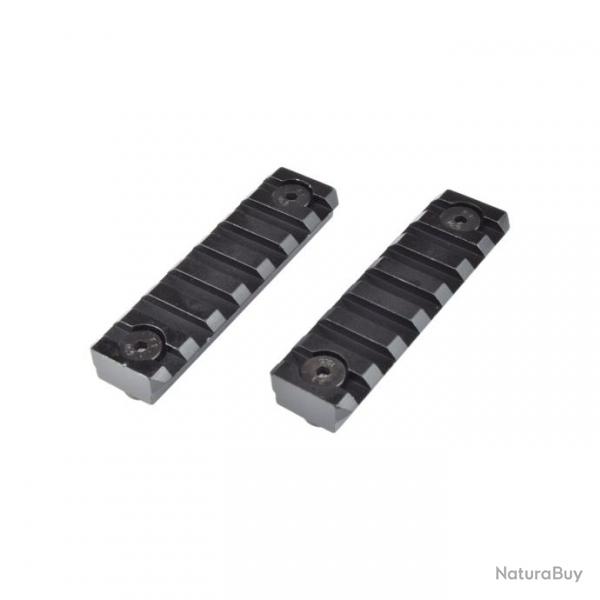 Rail M-Lok 7 Slot (Set de 2pcs) (JS Tactical)