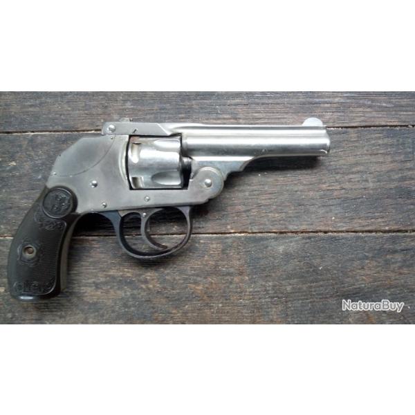 REVOLVER IVER & JOHNSON SAFETY HAMMERLESS 1er MODEL