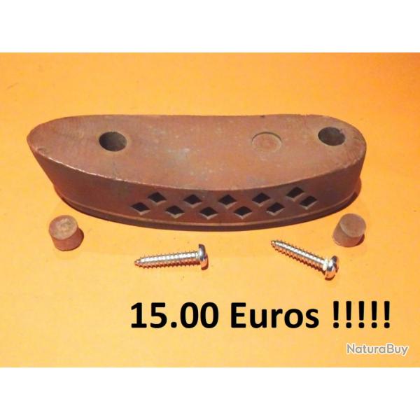 plaque amortisseur + 2 vis de crosse  15.00 Euros !!!! chasse et trap- VENDU PAR JEPERCUTE (SZA950)