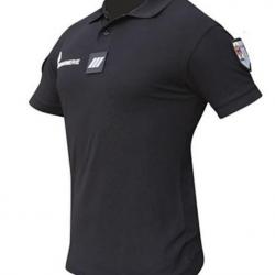 Polo GENDARMERIE départementale COOLDRY noir