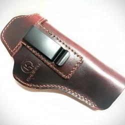 Holster en Cuir port Discret IWB universel Pour modèles Colt 1911