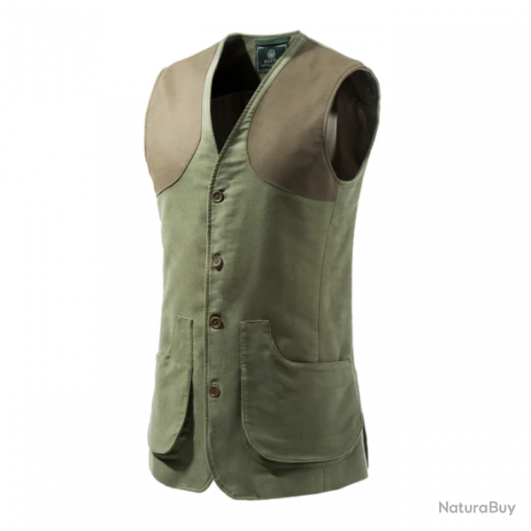 Gilet Beretta Moleskin Classic - Vert / 48