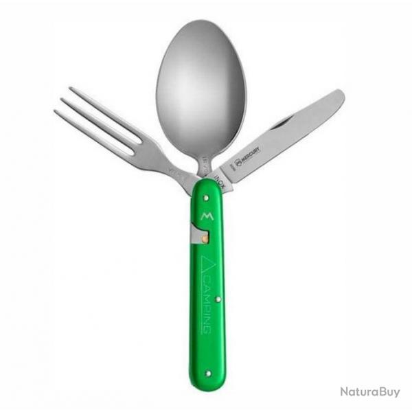 Couteau couvert camping "992.3", Couleur vert [Mercury]