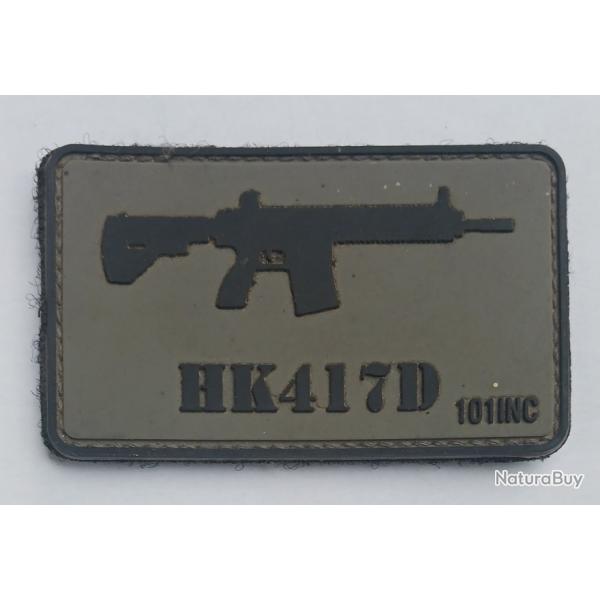 Patch HK 417 D en pvc 3D