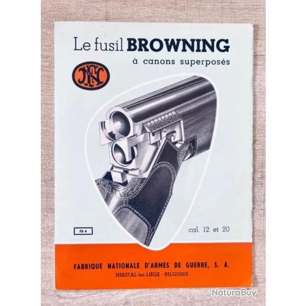 Notice Fusil BROWNING modle B25 Occasion