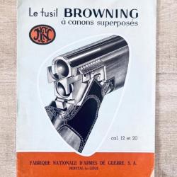 Notice BROWNING modèle B25 Occasion