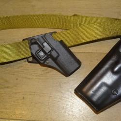 holster SIG 2022 Gaucher et Glock droitier.