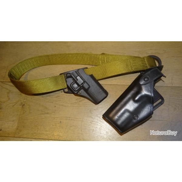 holster SIG 2022 Gaucher et Glock droitier.