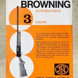 Flyer BROWNING AUTO 5 Occasion