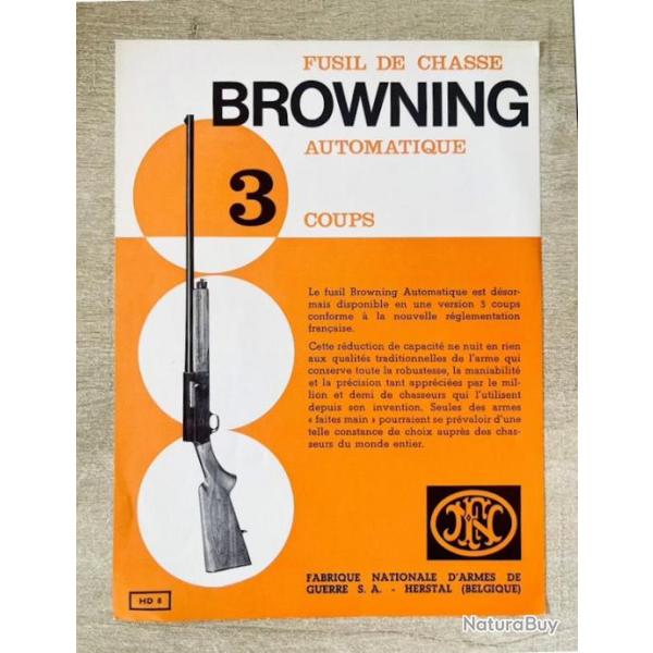 Flyer BROWNING AUTO 5 Occasion