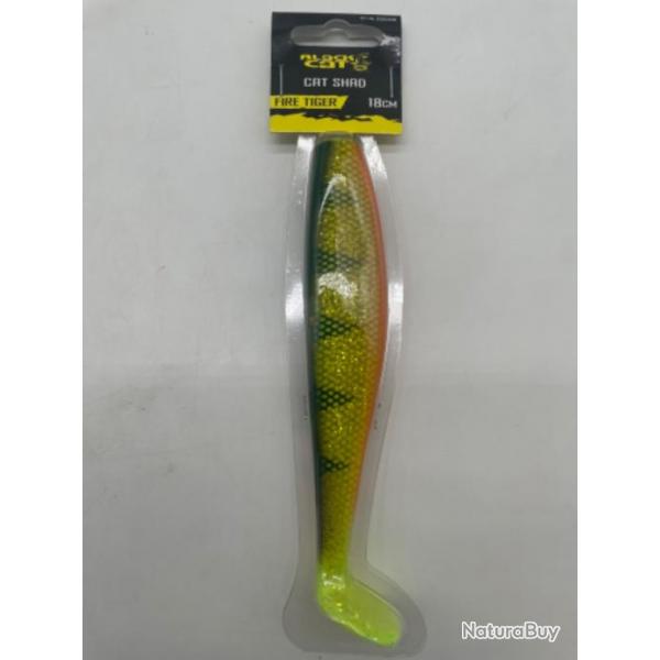 Cat Shad Black Cat 18cm Fire Tiger