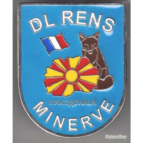 Opration Minerve. "DL Rens". (ce n'est pas moi, Denis Lzin, Ha ! Ha!) Macdoine. SM.pin's.