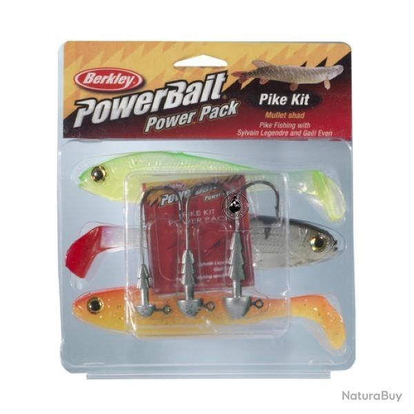 Kit Berkley Powerbait Pike Mullet Pro Pack