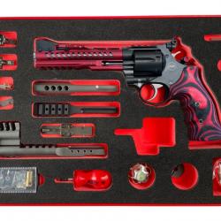 Revolver KORTH Super Sport GTA red cal .357 Mag 6 JWilson Grip black/red incl Perfo kit