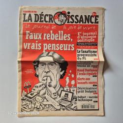 La décroissance, le journal de la joie de vivre, N° 105, déc. 2013