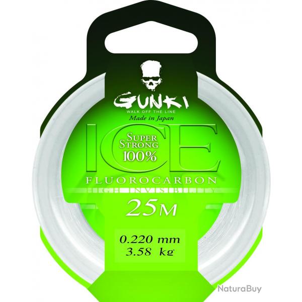 Fluorocarbone Gunki Gunki Fluorocarbone Ice 0,29