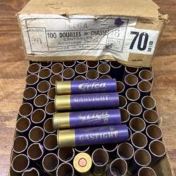 Douilles de chasse  anciennes calibre 20 / 70 pour Collection