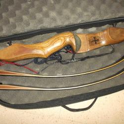 Arc de chasse recurve démontable Samick 62 pouces 45lbs (droitier)