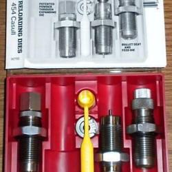 LEE RELOADING DIES - 3 OUTILS - 454 CASULL