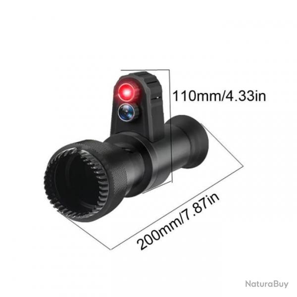Monoculaire Vision Nocturne 500m Viseur Infrarouge Croisement Jour/Nuit Extrieur Chasse Outdoor