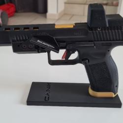 Stand simple / Support / Présentoir pour pistolet CANIK TP9 SFX/DA/SA