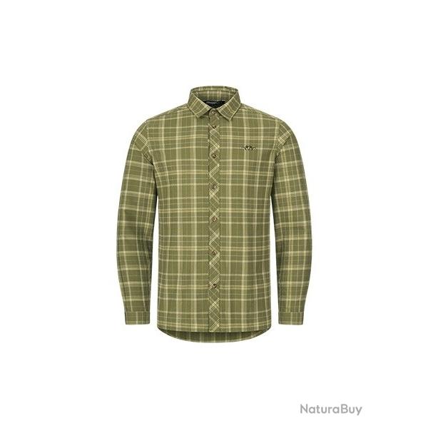 DB24 - Chemise BLASER TF 20 olive/beige pour homme