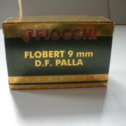 3828-1 BOITE DE 50 BALLES  RONDES FIOCCHI  CAL.9 MM FLOBERT - NEUF PROMO DE RETOUR DISPONIBLE