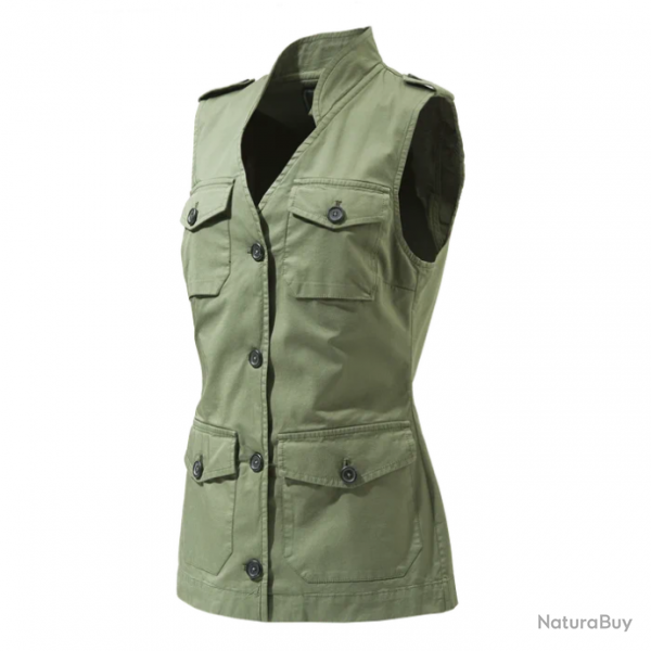 Gilet pour femme Beretta Serengeti Vert