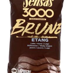 Amorce Sensas 3000 Brune Etang 1Kg