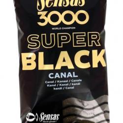 Amorce Sensas 3000 Super Black Canal 1Kg