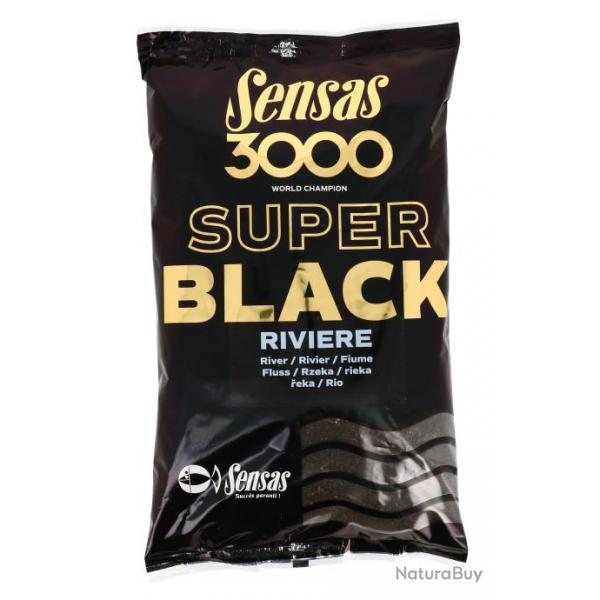 Amorce Sensas 3000 Super Black Riviere 1Kg