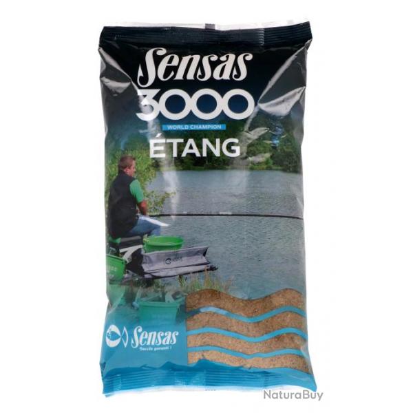 Amorce Sensas 3000 Etang 1Kg