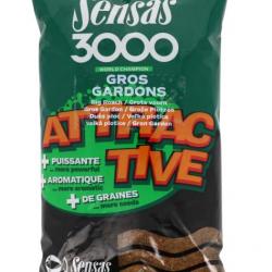 Amorce Sensas 3000 Attractive Gros Gardons 1Kg