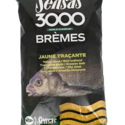 Amorce Sensas 3000 Bremes Jaune Tracante 1Kg