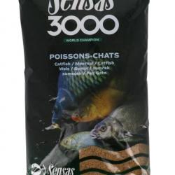 Amorce Sensas 3000 Poisson-Chat 1Kg