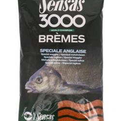 Amorce Sensas 3000 Super Anglaise "Bremes" 1Kg